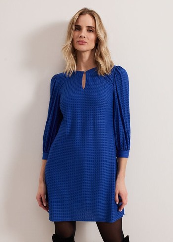 Phase Eight Dannie Dress Blue USA | 8642015-TS